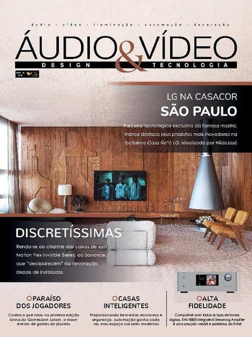 Title details for Áudio & Vídeo – Design e Tecnologia by EDICASE GESTAO DE NEGOCIOS EIRELI - Available